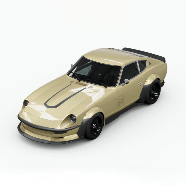 Forsberg Racing Nissan "Gold Leader" Datsun 280Z 1975