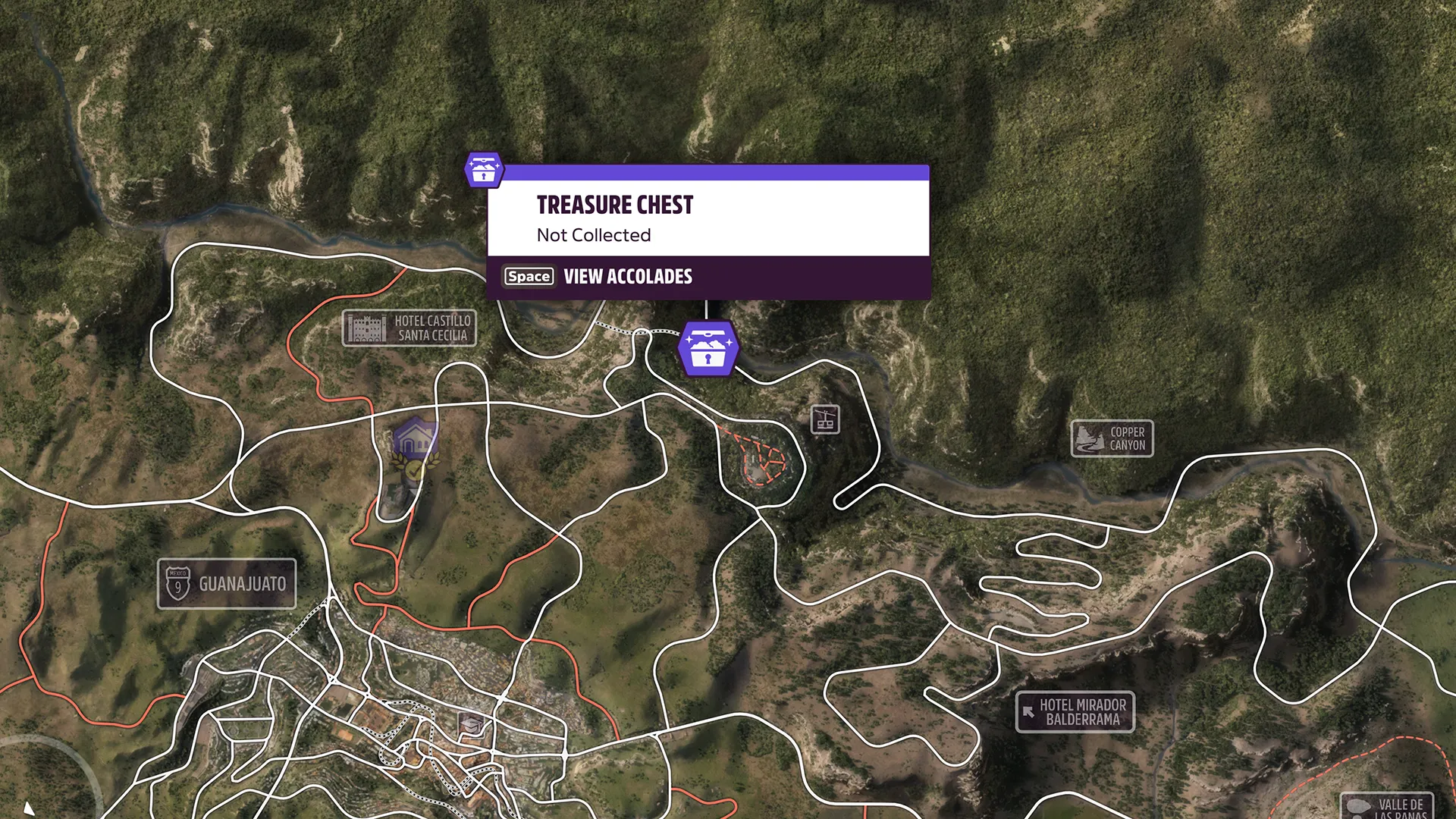 FH5 'It Sounds Like A Golf' Treasure Map