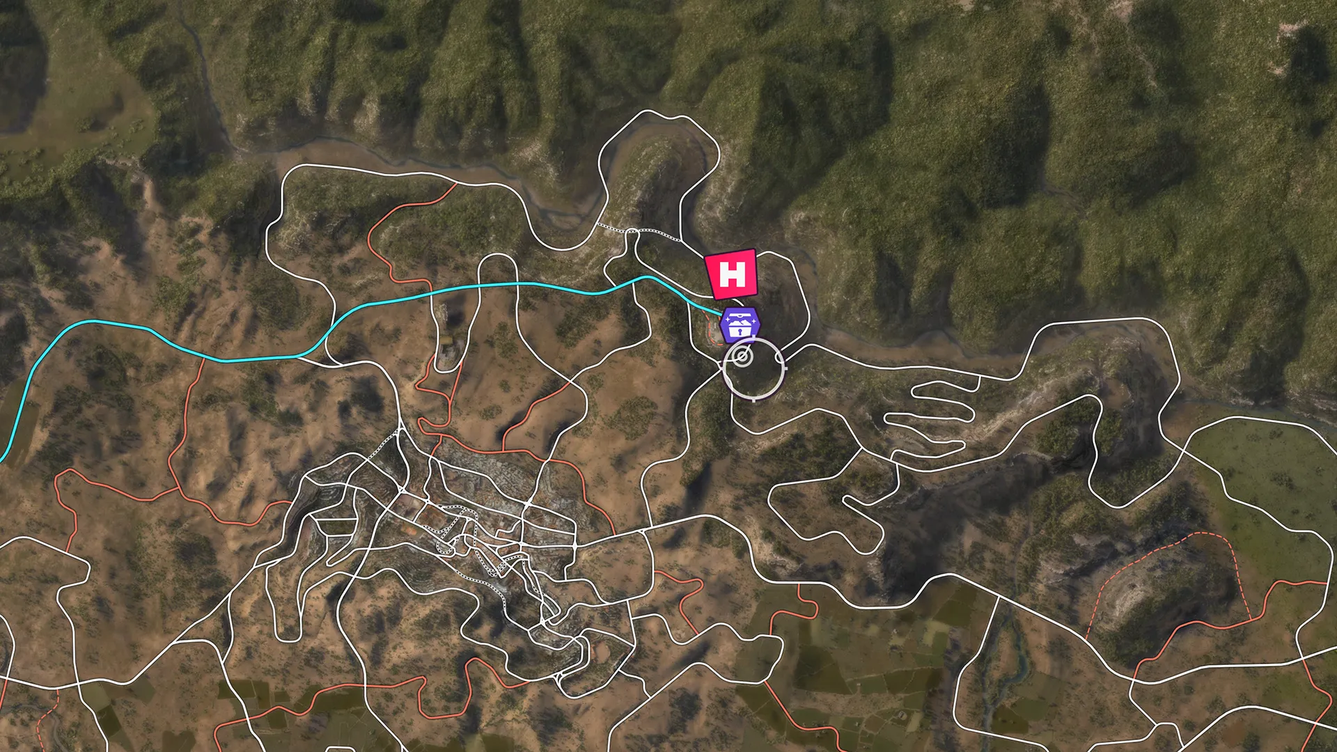 FH5 Buick Skills Treasure Map