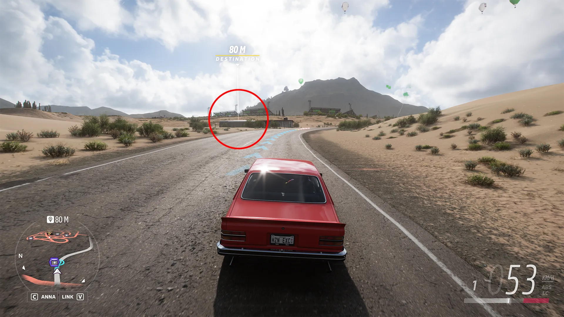 Forza Horizon 5: Let's Bounce Treasure Location